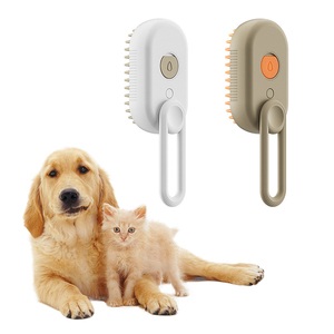 แปรงนวดไอน้ำสำหรับสุนัขและแมวแบบหมุนได้ ชาร์จด้วย USB ขายส่ง - Product Image 6
