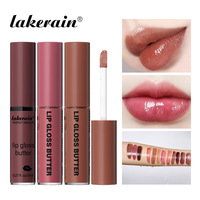 Lakerain Gloss à lèvres hydratant effet beurre, couleur, imperméable, repulpant, vente en gros, en vrac, portable