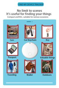 Mini Mili Key, Dispositivo de Rastreo para Niños, Rastreador Inalámbrico con Airtags, Google Air Smart Tag, Rastreador GPS, Find My Tag, Android e iOS - Product Image 5