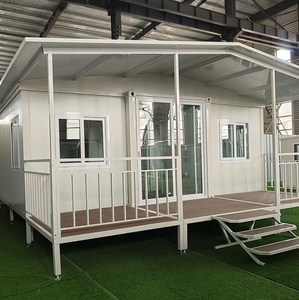 บ้านคอนเทนเนอร์เหล็กขนาด 20 ฟุต แบบขยายได้ พร้อมฐานพับเก็บได้ บ้านขนาดเล็กเคลื่อนย้ายสะดวกและเป็นโซลูชั่นที่อยู่อาศัย - Product Image 5