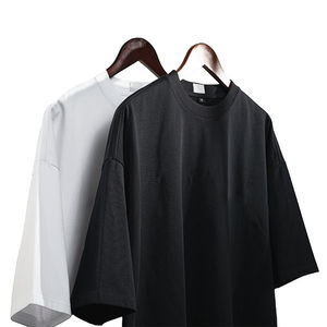 Tkan เสื้อยืดโอเวอร์ไซส์31 om/odm เสื้อยืดโอเวอร์ไซส์ออกแบบได้เองเสื้อเชิ้ตผ้าฝ้ายสะพายไหล่กราฟิก280Gsm - Product Image 2