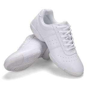 Zapatillas Blancas de <span class=keywords><strong>Tenis</strong></span> <span class=keywords><strong>para</strong></span> Niños <span class=keywords><strong>para</strong></span> Danza <span class=keywords><strong>Jazz</strong></span>, Gimnasia Moderna y Baile en Línea, Calzado Deportivo <span class=keywords><strong>para</strong></span> Calistenia Competitiva al por Mayor - Product Image 3