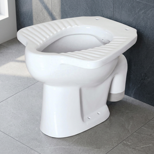 Ceramic Anglo Indian EWC S <b>Trap</b> European Water Closet Toilet Commode Indian Style Floor Mounted Sanitary Ware - Product Image 6