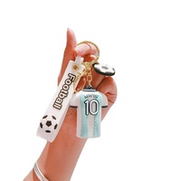 Ventes en gros de maillots de football, porte-clés cadeaux, jouets de football, acceptation de logo personnalisé, cadeau de fête, jouet capsule pour enfants et adultes