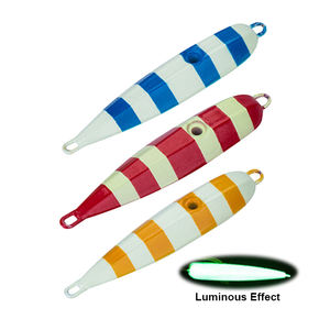 Guosong Luminous Lead Jigging Metal Long Casting Big Game Pesca Calamar Falda <span class=keywords><strong>Madai</strong></span> - Product Image 4