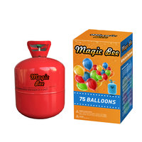 Bouteille de gaz à l'hélium en acier jetable 22.3L 75 ballons Réservoir de gonflage Produit d'emballage en métal