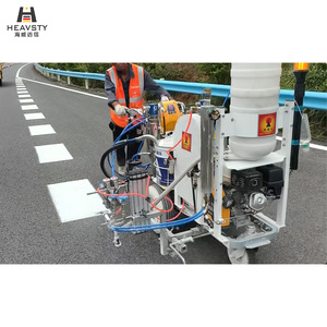 Machine à rayer de marquage routier à double <span class=keywords><strong>pompe</strong></span> A & B Matériau <span class=keywords><strong>Airless</strong></span> Spray froid MMA à deux composants - Product Image 6