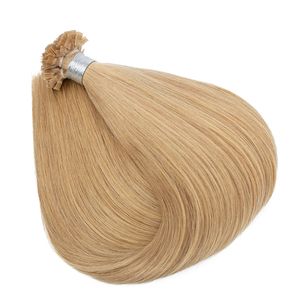 Extensioni per capelli a punta piatta Remy pre-bonded, 100% umani, a doppia trama, colore solido, punta a K spessa - Product Image 3