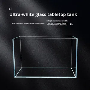 Ultra Clear Glass <strong>Aquarium</strong> Tank Rimless Low Iron <strong>Aquarium</strong> 4mm 5mm 6mm Desktop &amp; Living Room <strong>Ecosystem</strong> Fish Tank - Product Image 6