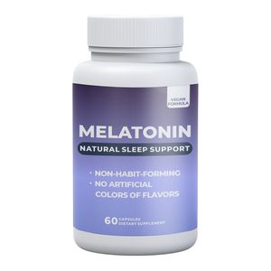 Cápsulas para dormir de <span class=keywords><strong>melatonina</strong></span> de etiqueta privada OLLI, buen suplemento sanitario para adultos, cápsula de <span class=keywords><strong>melatonina</strong></span> para dormir fuerte OEM - Product Image 1