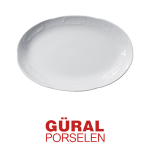 จานเสิร์ฟรูปไข่ฟลอร่า 36 × 25 ซม. Gural -6- Flo36Ky00 - Product Image 4