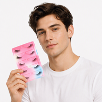 Faux cils personnalisés en multipack, style œil de chat, volume, longue queue, courbés, vente en gros d'usine