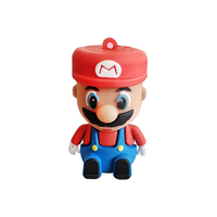 2025 nouveau Style mignon bière brune jaune canard chinois Panda Mario Bob l'éponge SquarePastèque 64gb clé USB disque 128gb