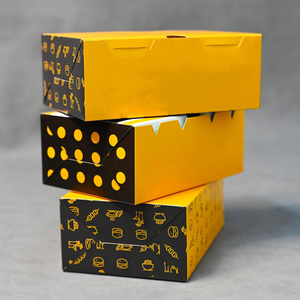 Caja para Hamburguesa Personalizable y Biodegradable para Restaurante, Empaque para Llevar - Product Image 2
