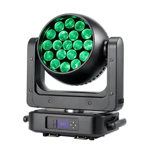 L-52 Stage Disco DJ Concert Theater Light RGBW 4in1 Aura Zoom 19x25W Wash Led Moving Head DJ Disco Stage Lights