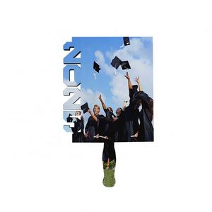 Cadre photo personnalisé avec logo, idéal pour la sublimation DIY, en MDF vierge, parfait pour les diplômes et les événements, avec support en forme de pagaie. - Product Image 2