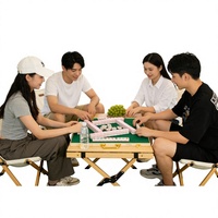 Table de Mahjong miniature pliable portable