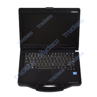 Ordinateur portable robuste Toughbook CF53 pour diagnostic OBD, idéal pour les camions, excavatrices et chariots élévateurs, meilleure qualité RAM, CPU, SSD, PC.