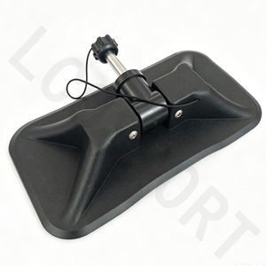 Soporte universal para remo, estilo coreano, color negro, para embarcaciones inflables de pesca, accesorios marinos - Product Image 1