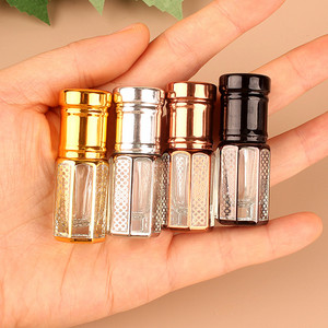 Fancy <span class=keywords><strong>attar</strong></span> chai 3ml 6ml 9ml 12ml sang trọng mạ điện vàng vương miện cap <span class=keywords><strong>Roll</strong></span> <span class=keywords><strong>On</strong></span> Glass Nước hoa <span class=keywords><strong>attar</strong></span> chai với thanh - Product Image 1