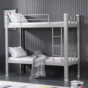 Lit superposé en métal HUIYANG à bas prix pour adultes ou étudiants lits en dortoir letto a <span class=keywords><strong>castello</strong></span> - Product Image 2