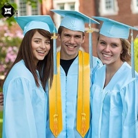 Robes de graduation en gros OEM, robes de graduation universitaires et collégiales, robes de graduation mates et chapeaux