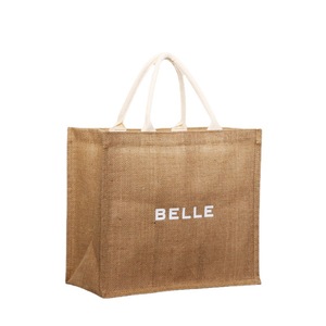Linen Tote Bag Large Heat Transfer Printing General Packaging - Product Image 1