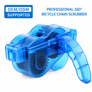 Outil professionnel de nettoyage de chaîne de vélo, kit de nettoyage de chaîne de vélo de route et VTT portable, brosse de nettoyage pour l'entretien du cyclisme - Product Image 1