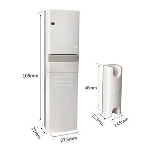 Factory Intelligent Security Door Magnetic Contact Shell Wireless Induction Alarm Access Control Switch Sensor Plastic Enclosure