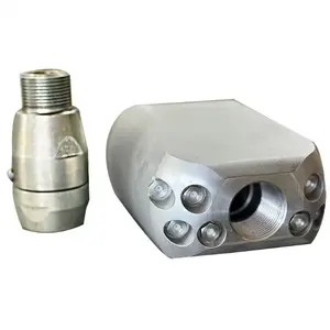 AMJET's latest turbine sewer nozzle for efficient and professional cleaning of sewage pipes and sewer equipment