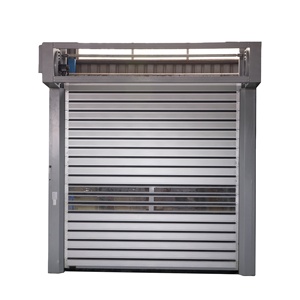 <span class=keywords><strong>Porte</strong></span> spirale à grande vitesse <span class=keywords><strong>Hormann</strong></span> pour entrepôts commerciaux et industriels, quais et portails, fabriquée en aluminium durable - Product Image 3