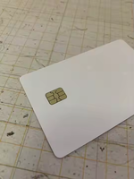 Kunststoff-PVC-weiße leere Karte mit Chip und Magnetst reifen Rfid Business Print able Card
