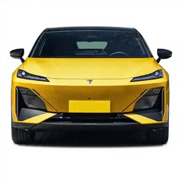 Yellow Changan DEEPAL S07 Ev Auto New SUV Chinese Electric Cars Deepal S07 550Ultra New Energy Vehicle 2024 Factory Direct Sales