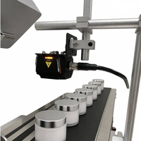 Impresora TIJ de Escaneo Automático de 12.7mm con Pantalla de 10 Pulgadas, Tinta Solvente, DataMatrix para Cerveza, Malta, Bebidas, Rusia, Chestny ZNAK