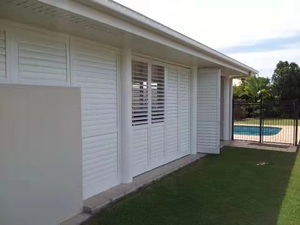 Volet extérieur en aluminium de taille personnalisée Volet intérieur de sécurité Volets <span class=keywords><strong>alu</strong></span> pour plantes - Product Image 3