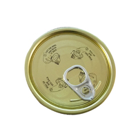 Couvercles en fer blanc à ouverture facile pour boîtes de conserve alimentaires 2.8/5.6, revêtement étain, qualité alimentaire, non-rechargeables, couleur personnalisée, O/D