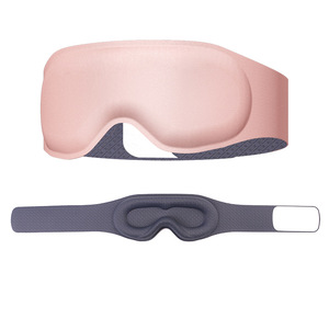 <span class=keywords><strong>Masque</strong></span> de sommeil 3D intégré, blocage de la lumière tridimensionnel, mousse à mémoire de forme pour le <span class=keywords><strong>nez</strong></span>, style allongé lesté pour dormir - Product Image 2