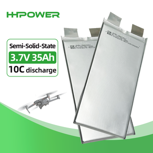 Batterie à semi-conducteurs HHPOWER 3.7V 35Ah 327Wh/kg Haute Densité Énergétique Décharge 10C Cellule 35000mAh pour Drone UAV VTOL PL72174207 - Product Image 1