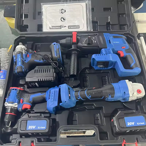 ชุดเครื่องมือไฟฟ้า18V 20V 21 volt ชุดสว่านไร้สาย FY-Z0J02-30ใช้ในบ้าน Z0J02-30ตัวแปร SPE - Product Image 2