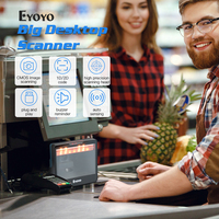 Eyoyo – Scanner de codes-barres avec câble USB, pour tablette, PC, ID de produit, vérification du prix, Code 1D, 2D, QR, pour livre, magasin de détail, bibliothèque, Shopify