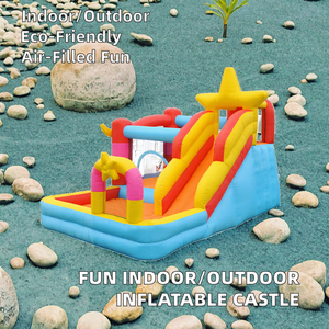 Jouet de trampoline de maison de rebond populaire de château gonflable intérieur/extérieur drô<span class=keywords><strong>le</strong></span> commercial - Product Image 2