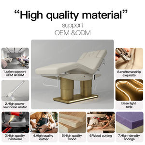Madamcenter Técnico Elétrico Cadeira Couro Facial Beleza Cama Massagem Característica Cosméticos Equipamentos Hidro Facial Móveis - Product Image 2