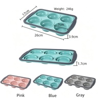 Moules à gâteau en silicone pliables personnalisés, isolés, faciles à démouler, résistants au four, moule de cuisson carré à 6/12 cavités