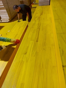 Bán buôn 21/27mm không thấm nước Ba lớp màu vàng shuttering Bảng 3-ply Pine ban tấm cho ván khuôn bê tông hiện đại - Product Image 6