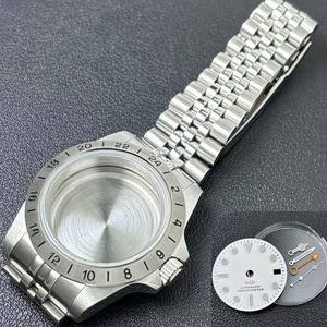 Verre saphir en acier inoxydable GMT 39 mm <span class=keywords><strong>pour</strong></span> kit d'accessoires <span class=keywords><strong>pour</strong></span> boîtier EXP, compatible avec les mouvements de la série NH35, compatible OEM/ODM - Product Image 4