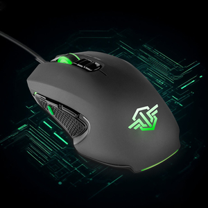 Chuột chơi game có dây USB <span class=keywords><strong>RGB</strong></span> 10000 <span class=keywords><strong>DPI</strong></span>, giá sỉ nhà máy, tùy chỉnh OEM, thiết kế công thái học, quang học, dành cho máy tính PC - Product Image 2