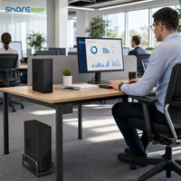 Venta al por Mayor de Computadoras de Escritorio Mini Slim Tower con Intel Core I3 de 10.ª Generación 10105F I5-9400F S310 300W HDMI para Negocios