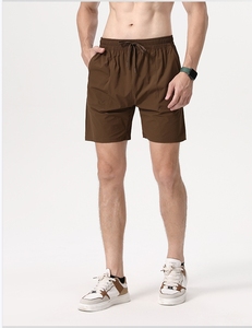 Shorts pour hommes de qualité supérieure, décontractés, taille mi-haute, écologiques, à séchage rapide, pour l'entraînement, le jogging, la salle de sport et la course athlétique - Product Image 1