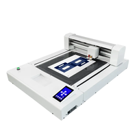 Plotter de Corte de Cama Plana de Doble Cabezal P5035DC, Máquina de Corte Digital de Cama Plana con Función de Hendido Automático