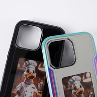 Étui de téléphone NFC JOYPORODO B234 avec écran E-ink et projecteur AI DIY compatible avec les étuis de téléphone pour iPhone 13 14 15 16 Pro Max